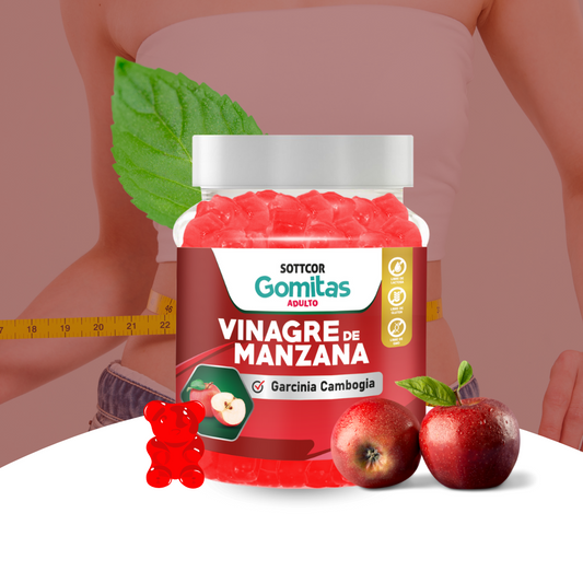 Gomitas de vinagre de manzana